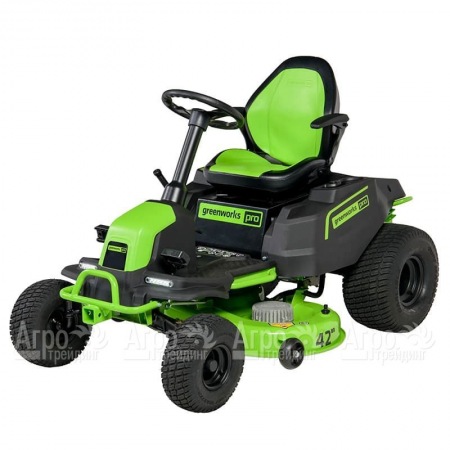 Садовый райдер аккумуляторный GreenWorks CrossoverT GC82LT107 в Ставрополе