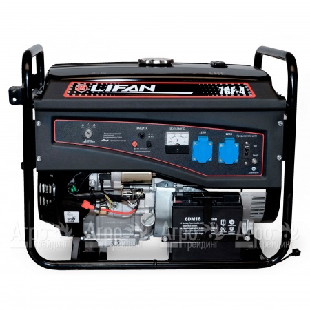 Бензогенератор Lifan 7 GF-4 7 кВт  в Ставрополе