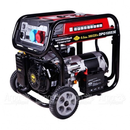 Бензогенератор DDE DPG10553E 7.5 кВт  в Ставрополе