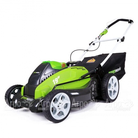 Газонокосилка аккумуляторная GreenWorks G-Max G40LM45 40V 45 см (без батареи и зарядного устройства) в Ставрополе