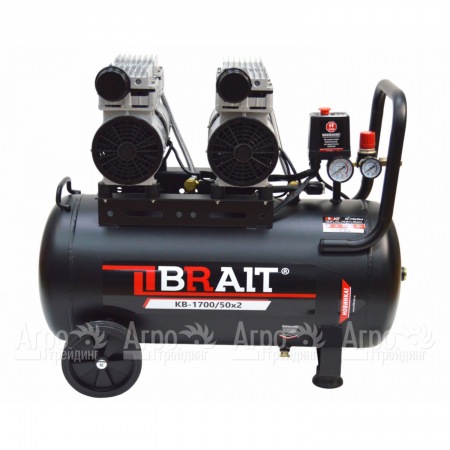 Компрессор безмаслянный Brait KB-1700/50X2  в Ставрополе