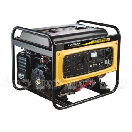 Бензогенератор Kipor KGE4000X 3,3 кВт в Ставрополе