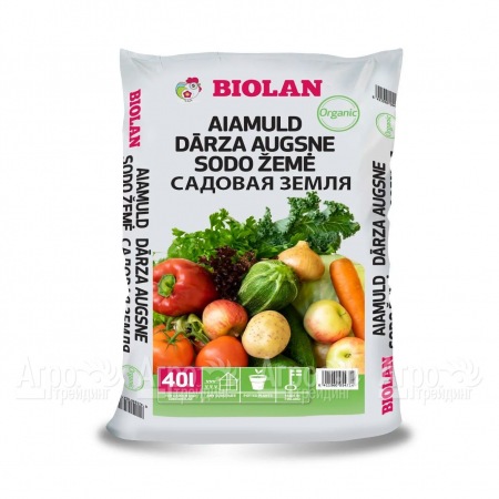 Садовая земля Organic Biolan 40 л в Ставрополе
