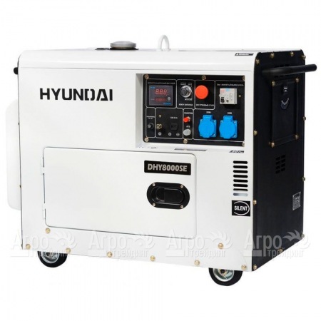 Дизельгенератор Hyundai DHY 8000SE 5,5 кВт  в Ставрополе