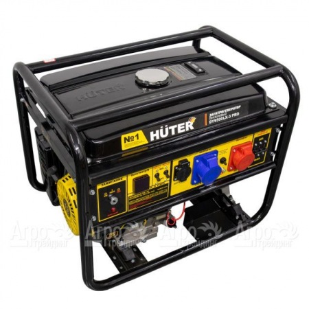 Бензогенератор Huter DY9500LX-3 Pro 7.8 кВт в Ставрополе