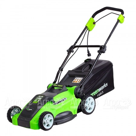 Газонокосилка электрическая GreenWorks GLM1240 1200 Вт в Ставрополе