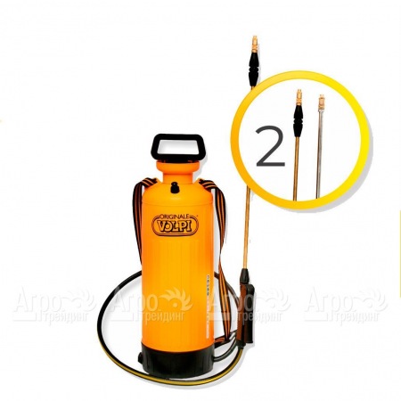 Помповый телескопический опрыскиватель Volpi Garden Telescopic 8l в Ставрополе