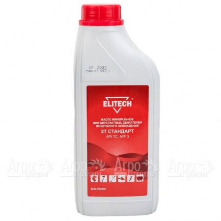 Масло минеральное Elitech 2002.000200 API TC, M/F 3 1 л для 2-х тактных двигателей в Ставрополе