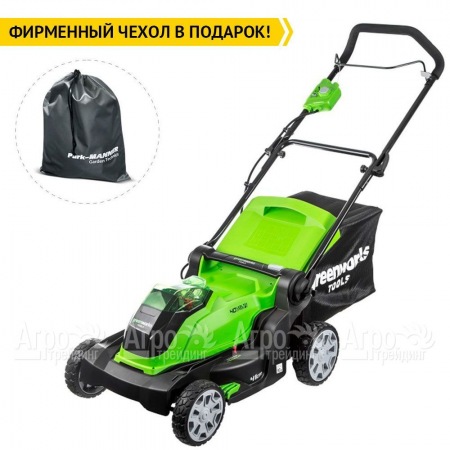 Газонокосилка аккумуляторная GreenWorks G40LM41K3  в Ставрополе