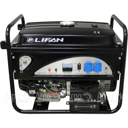 Бензогенератор Lifan 6500E 5 кВт в Ставрополе