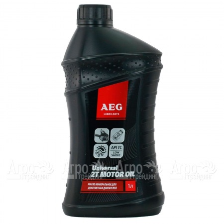 Масло минеральное Universal AEG 2T Motor Oil API TC 1 л для 2-х тактных двигателей в Ставрополе