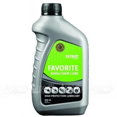 Масло Patriot Favorite Bar&#38;Chain Lube 946 мл для смазки цепей в Ставрополе