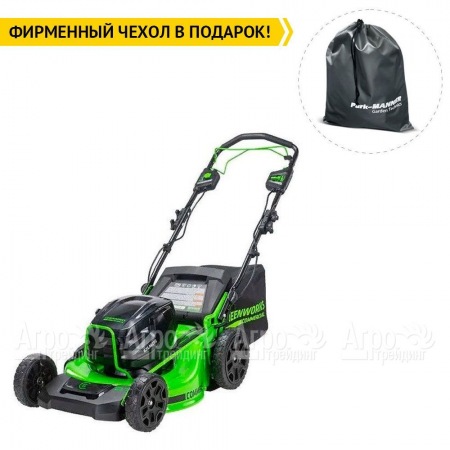 Газонокосилка аккумуляторная GreenWorks GC82HPLM51  в Ставрополе