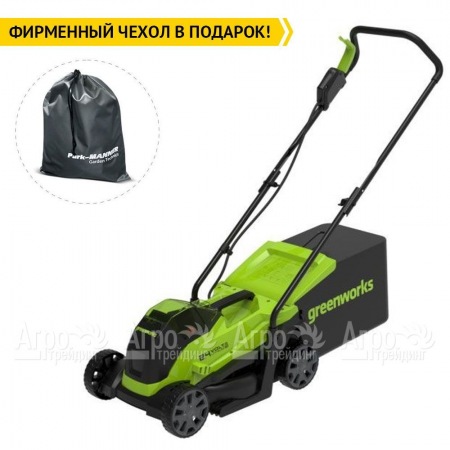Газонокосилка аккумуляторная GreenWorks GD24LM33K2  в Ставрополе