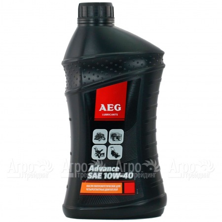 Масло п/с AEG Advance SAE 10W40 API SJCF 0.6 л для 4-х тактных двигателей в Ставрополе