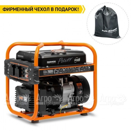 Бензогенератор инверторный Daewoo GDA 2600i 2 кВт в Ставрополе