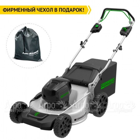 Газонокосилка аккумуляторная GreenWorks GC82LM51SPK5  в Ставрополе