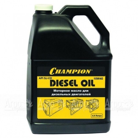 Масло дизельное Champion 10W-40 4 л для 4-х тактных двигателей  в Ставрополе