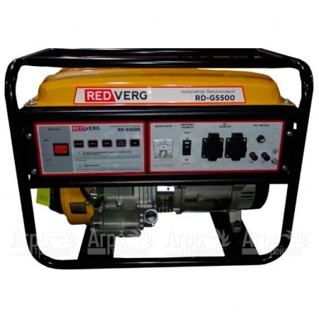 Бензогенератор RedVerg RD-G5500 5 кВт в Ставрополе