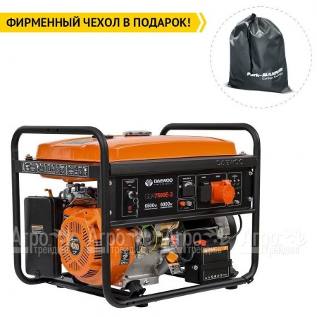Бензогенератор Daewoo GDA 7500E-3 6 кВт в Ставрополе