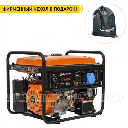 Бензогенератор Daewoo GDA 6500E 5 кВт в Ставрополе