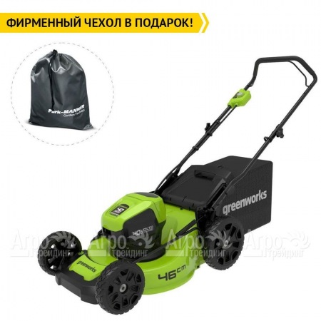 Газонокосилка аккумуляторная GreenWorks GD40LM46HP 6 Ач в Ставрополе