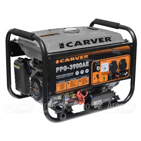 Бензогенератор Carver PPG-3900AE 2.9 кВт  в Ставрополе
