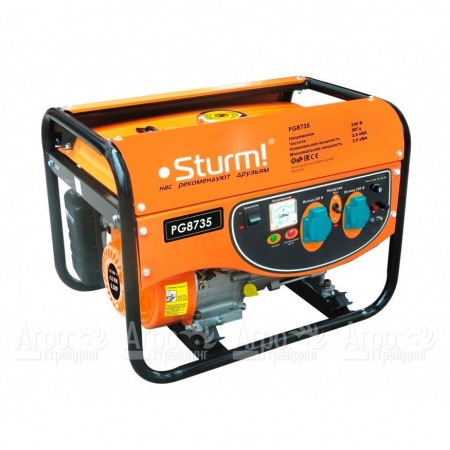 Бензогенератор Sturm PG8735 3 кВт в Ставрополе