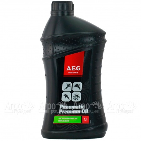 Масло пневматическое минеральное AEG Pneumatic oil 1 л для компрессоров в Ставрополе