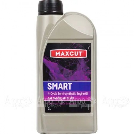 Масло MaxCUT Smart 4T Semi-Synthetic, 1 л для 4-х тактных двигателей в Ставрополе