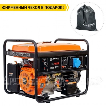 Бензогенератор Daewoo GDA 7500E 6 кВт в Ставрополе