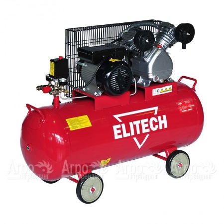 Компрессор ременной масляный Elitech КПР 100/400/2.2 в Ставрополе