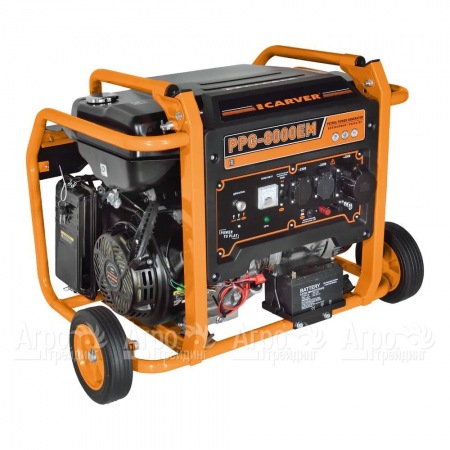 Бензогенератор Carver PPG-8000ЕM 6 кВт в Ставрополе