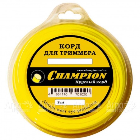 Корд триммерный Champion Round 4.0 мм х 95 м (круглый) + нож  в Ставрополе