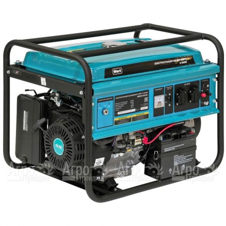 Бензогенератор Wert G 8000E (W0101.014.00) 6 кВт в Ставрополе