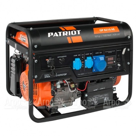 Бензогенератор Patriot GP 8210AE 7 кВт в Ставрополе