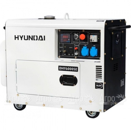 Дизельгенератор Hyundai DHY 6000SE 5 кВт  в Ставрополе