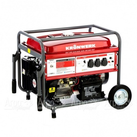 Бензогенератор Kronwerk LK 6500E 5 кВт в Ставрополе