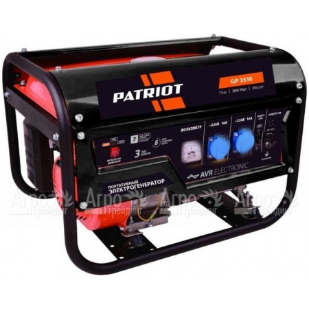 Бензогенератор Patriot GP 3510 2.5 кВт в Ставрополе