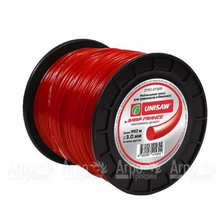 Леска триммерная 3 мм 992 м круглая Unisaw Professional Quality в Ставрополе