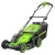 Газонокосилка аккумуляторная GreenWorks GD40LM411 4 Ач в Ставрополе
