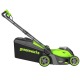 Газонокосилка аккумуляторная GreenWorks GD40LM411 4 Ач в Ставрополе
