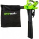 Воздуходувка аккумуляторная GreenWorks GD40BV (без аккумулятора и зарядного устройства) в Ставрополе