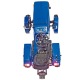 Многофункциональный минитрактор Garden Scout (Скаут) T-15DIF VT + двухкопрусный плуг + почвофреза в Ставрополе
