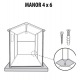 Пластиковый сарай Keter Manor 4x6 в Ставрополе