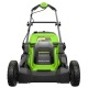 Газонокосилка аккумуляторная GreenWorks GD40LM411 4 Ач в Ставрополе